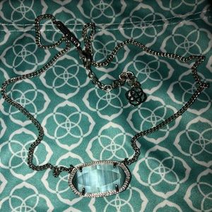 HTF NWOT Kendra Scott light blue cat’s eye Dylan